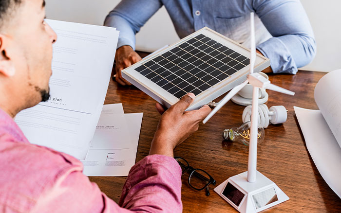 Production of solar panels rate